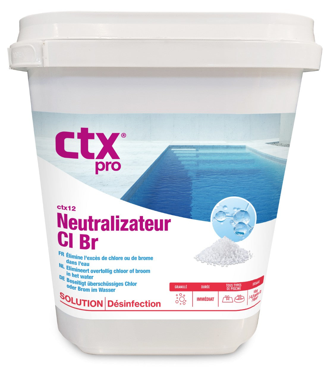 Neutraliseur de chlore - 5 kg
