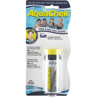 Bandelettes test AQUACHECK Blanc - Sel