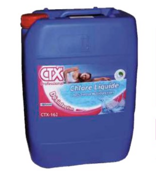 Chlore liquide 36 ° Anti-Tartre 20 L - CTX162