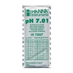 Solution tampon pH 7,01 - sachet unidose de 20 ml