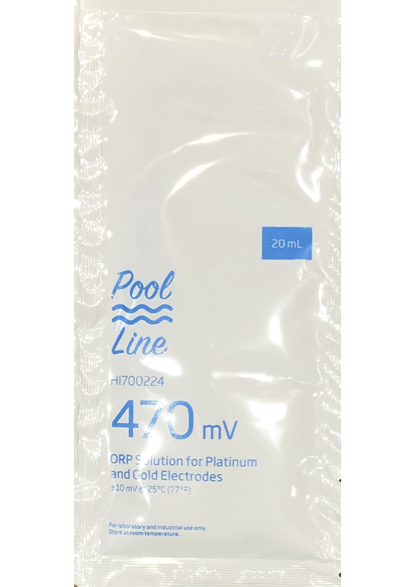 Solution d'étalonnage redox 470 mV - sachet unidose 20 ml