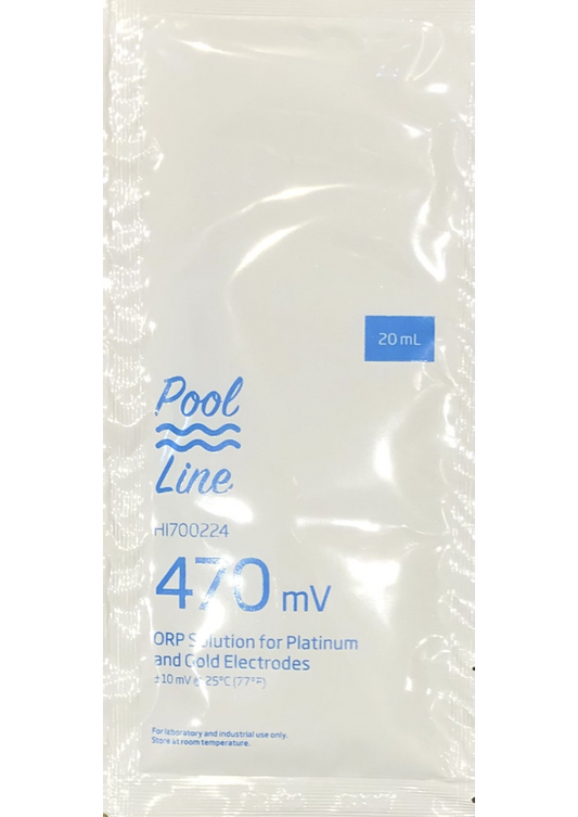 Solution d'étalonnage redox 470 mV - sachet unidose 20 ml